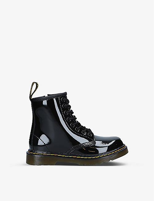 DR. MARTENS: 1460 8-eye leather boots 6-9 years