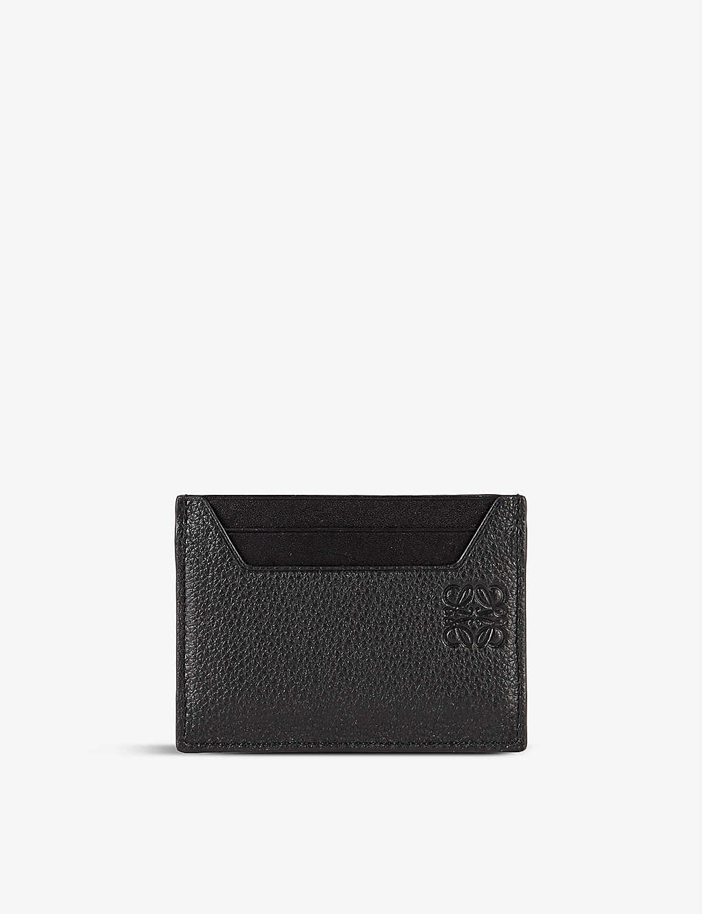 Logo-embossed grained-leather card holder(9066240)