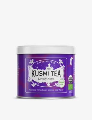 KUSMI TEA: Lovely Night organic loose tea tin 100g