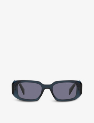 PR 17WS rectangular-frame acetate sunglasses(9214579)