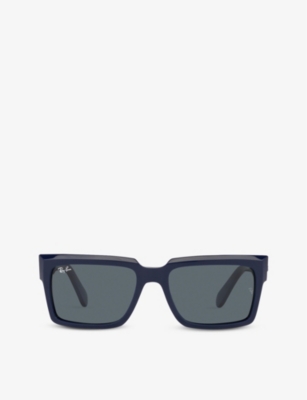 RAY-BAN: RB2191 Inverness rectangle-frame acetate sunglasses