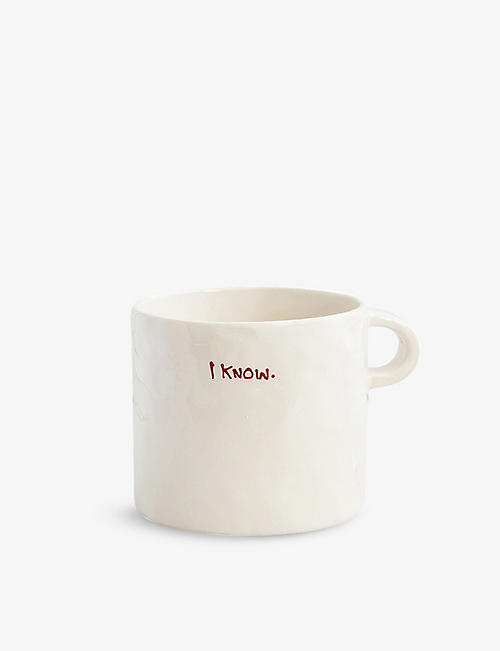 ANNA + NINA: I Know ceramic mug 9cm