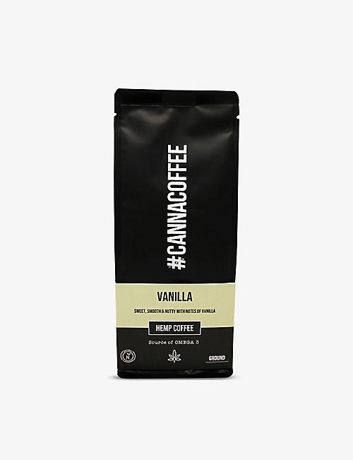 CANNACOFFEE: Cannacoffee Vanilla Hemp ground coffee 227g