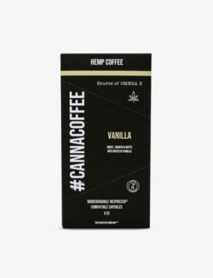 CANNACOFFEE: Cannacoffee Vanilla Hemp coffee pods 57g
