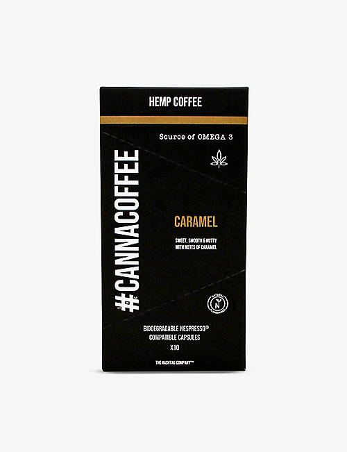 CANNACOFFEE: Cannacoffee Caramel Hemp coffee pods 57g