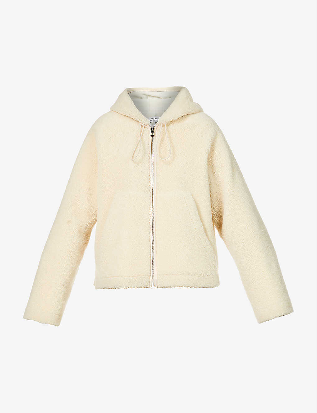 Hooded shearling jacket(9127481)