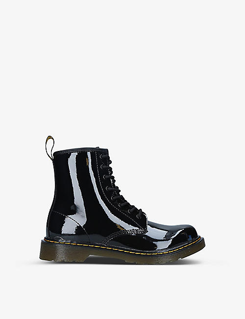 DR MARTENS: 1460 8-eye leather boots 9-10 years