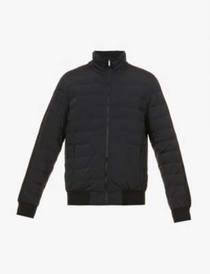 High-neck padded shell-down jacket(9123683)