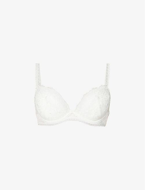 AUBADE: Toujours stretch-lace plunge bra