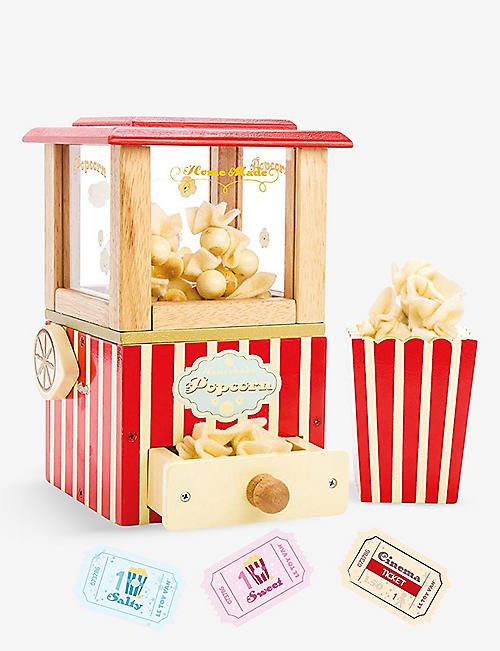 LE TOY VAN: Vintage Popcorn Machine wooden toy set