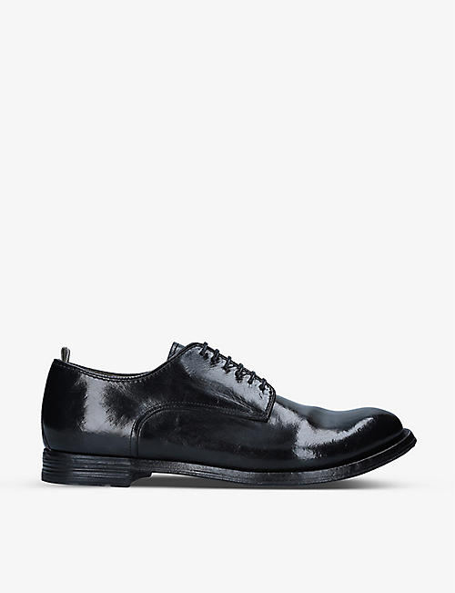 OFFICINE CREATIVE: Anatomia leather Derby shoes
