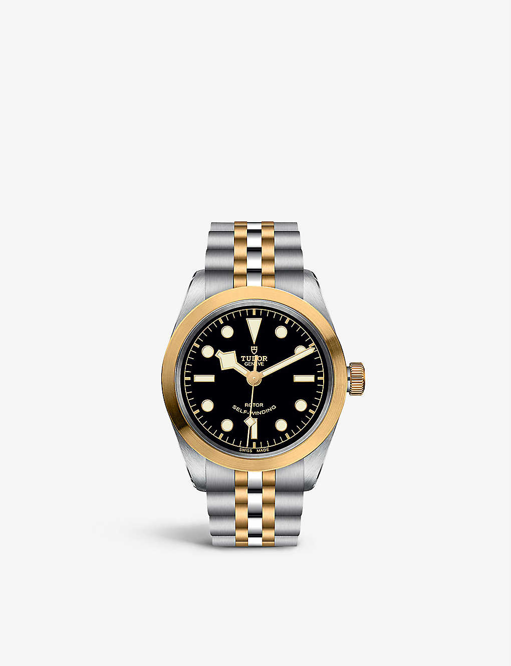 M79503-0001 Black Bay 36 18ct yellow-gold and stainless-steel automatic watch(9087554)