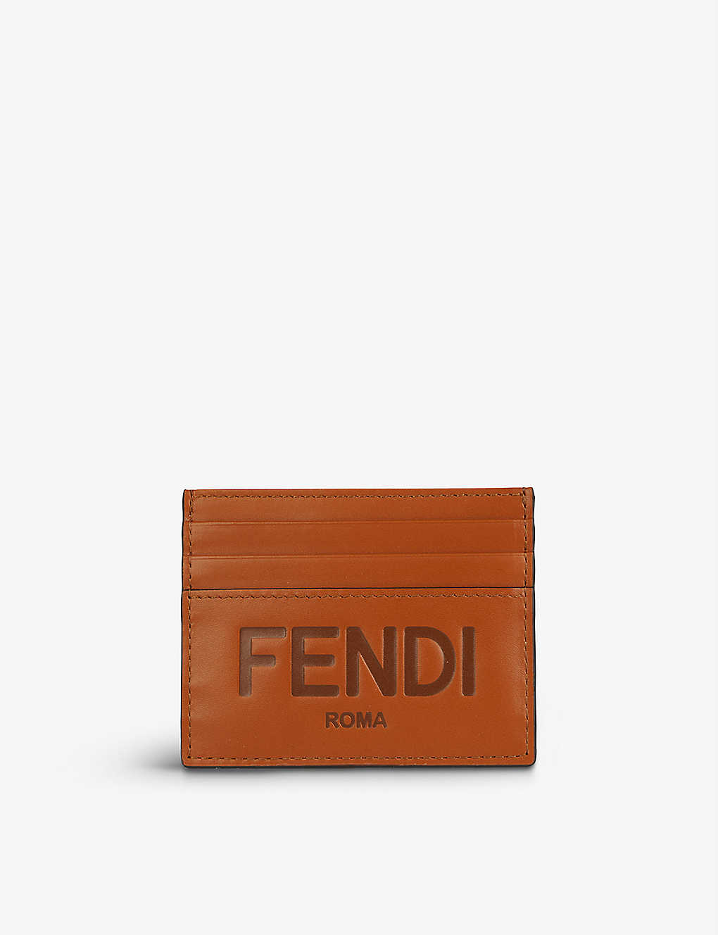 Roma brand-plaque leather cardholder(9124690)