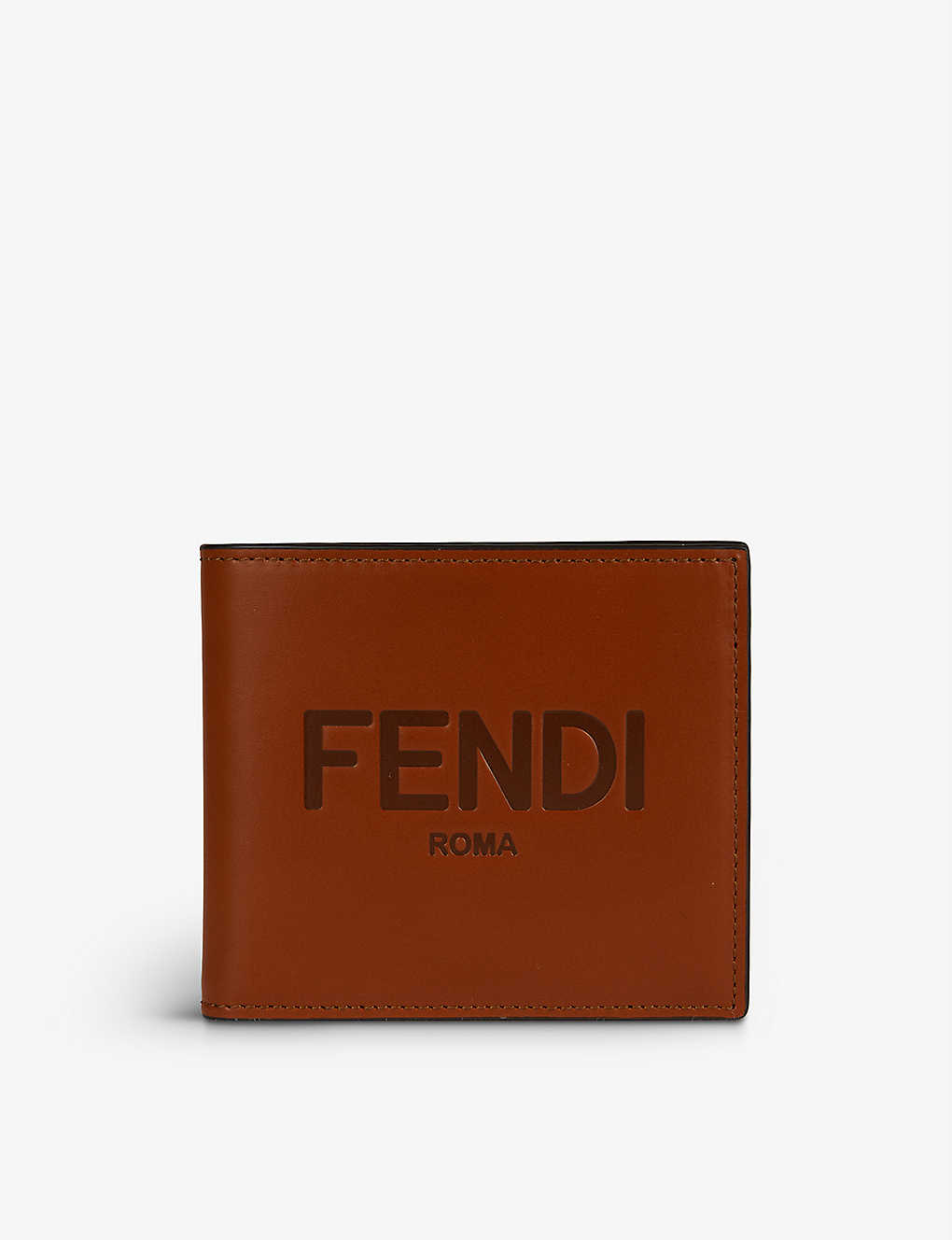 Roma brand-plaque leather billfold wallet(9124434)