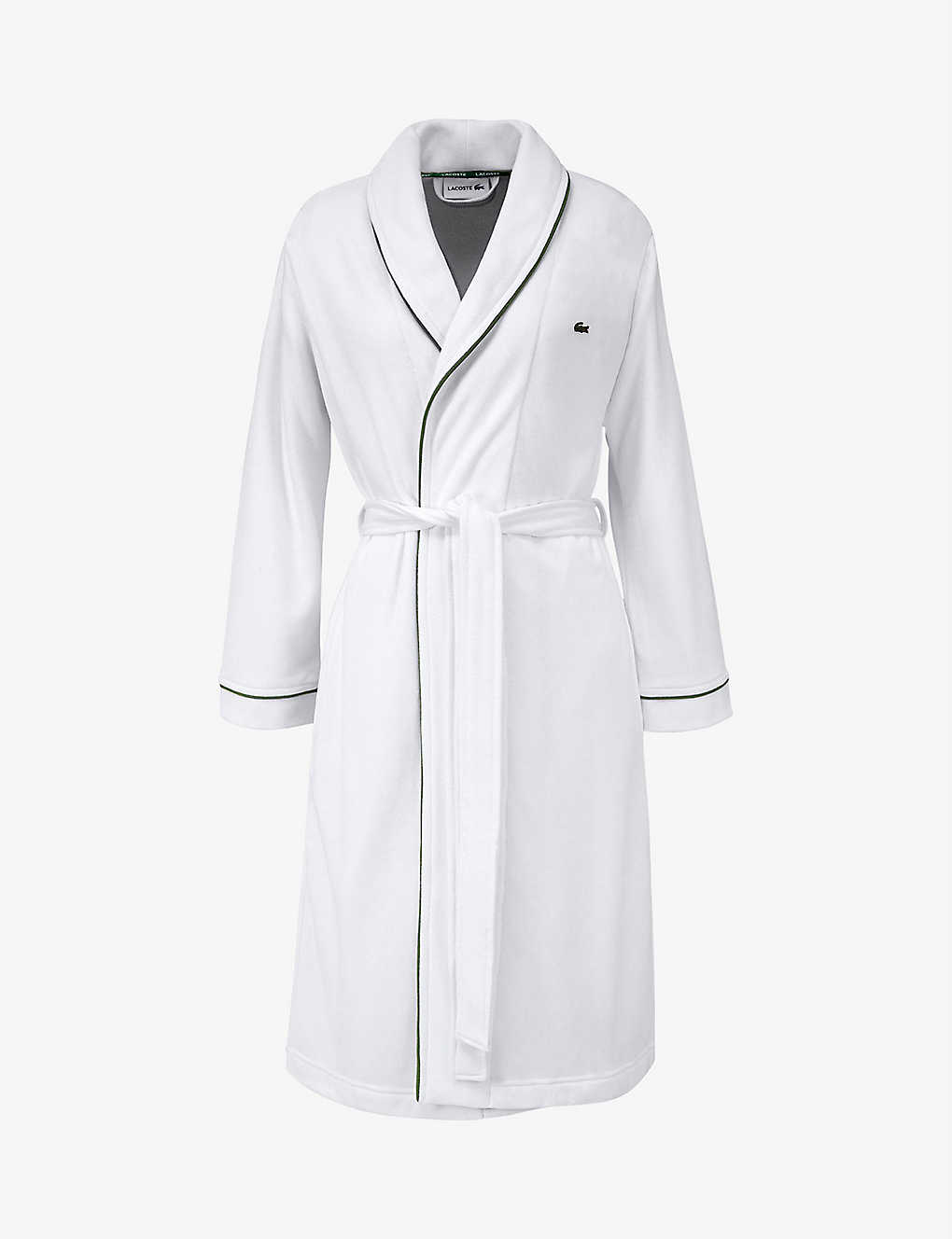 Pique cotton-blend bathrobe(9103647)