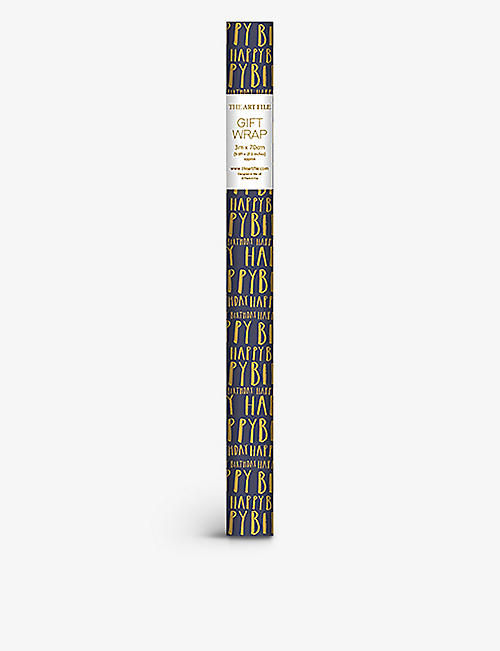 THE ART FILE: Just My Type printed wrapping paper 3m
