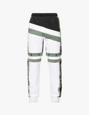 Brand-tape tapered jersey jogging bottoms(9152356)
