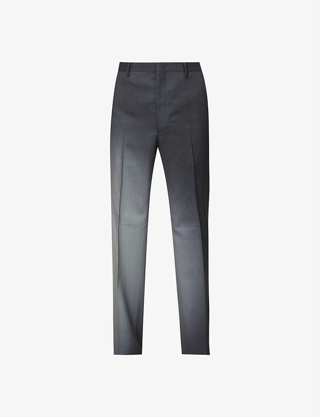 Spotlight gradient-print wool trousers(9161280)
