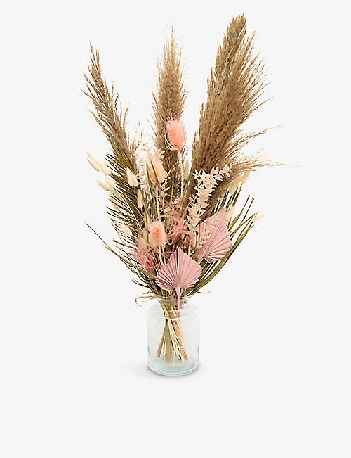 YOUR LONDON FLORIST: Pink Sunset dried bouquet