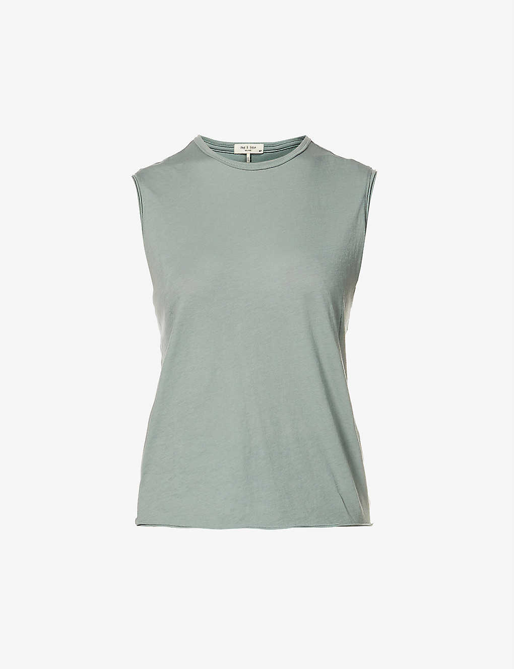 Gaia sleeveless organic-cotton vest(9210179)