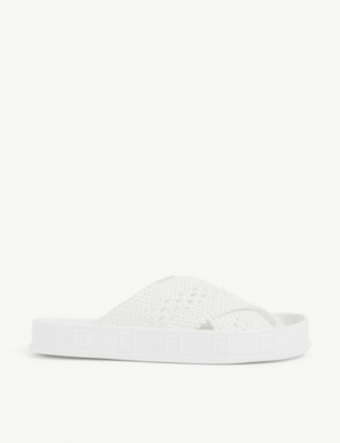 Show woven stretch-lace sliders(9238938)