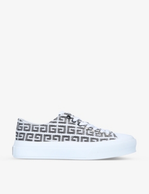 City 4G-print jacquard low-top trainers(9254993)