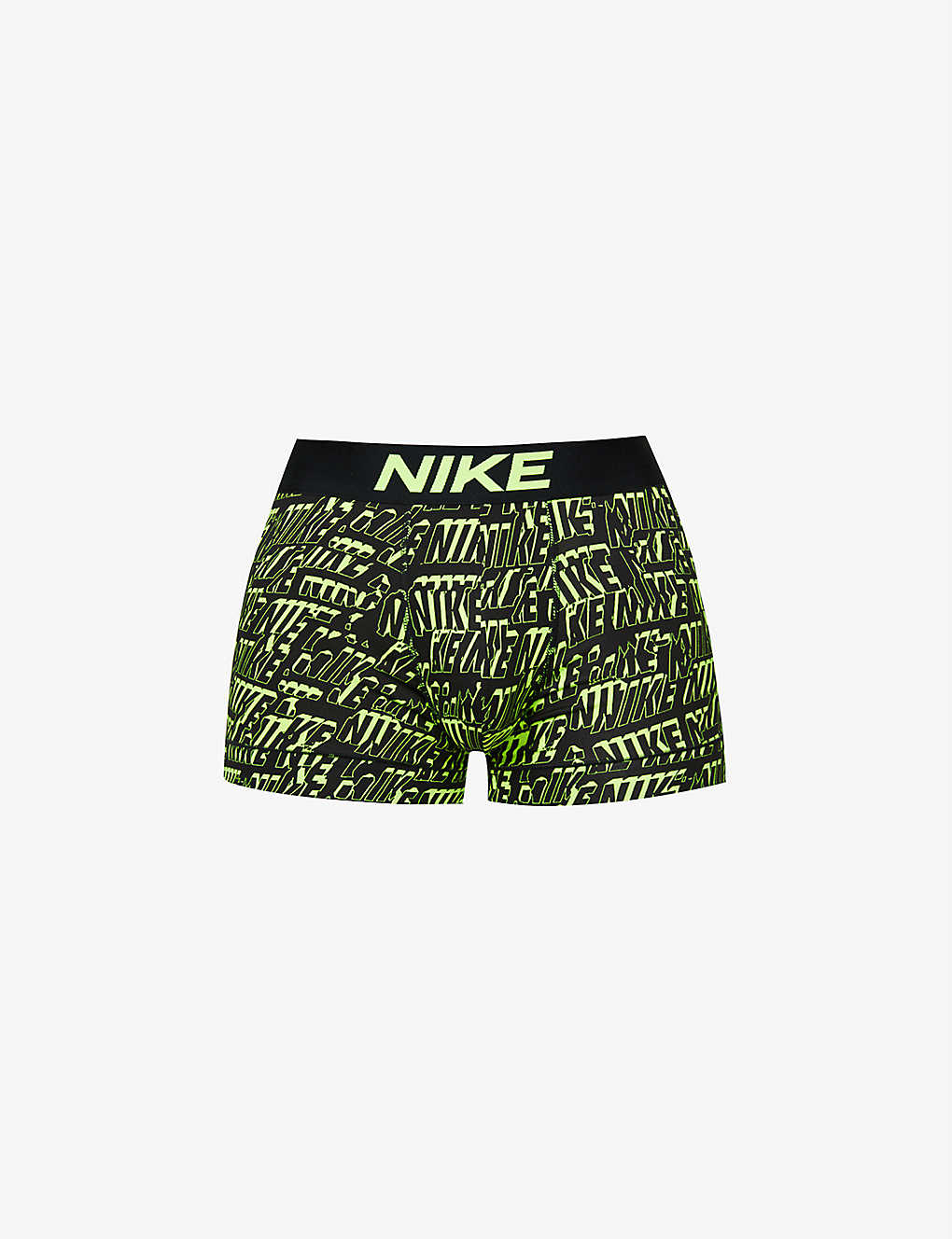 Essential graphic-print stretch-jersey trunks(9207357)