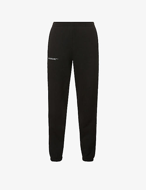 PANGAIA: 365 Signature mid-rise organic and recycled cotton-blend jogging bottoms
