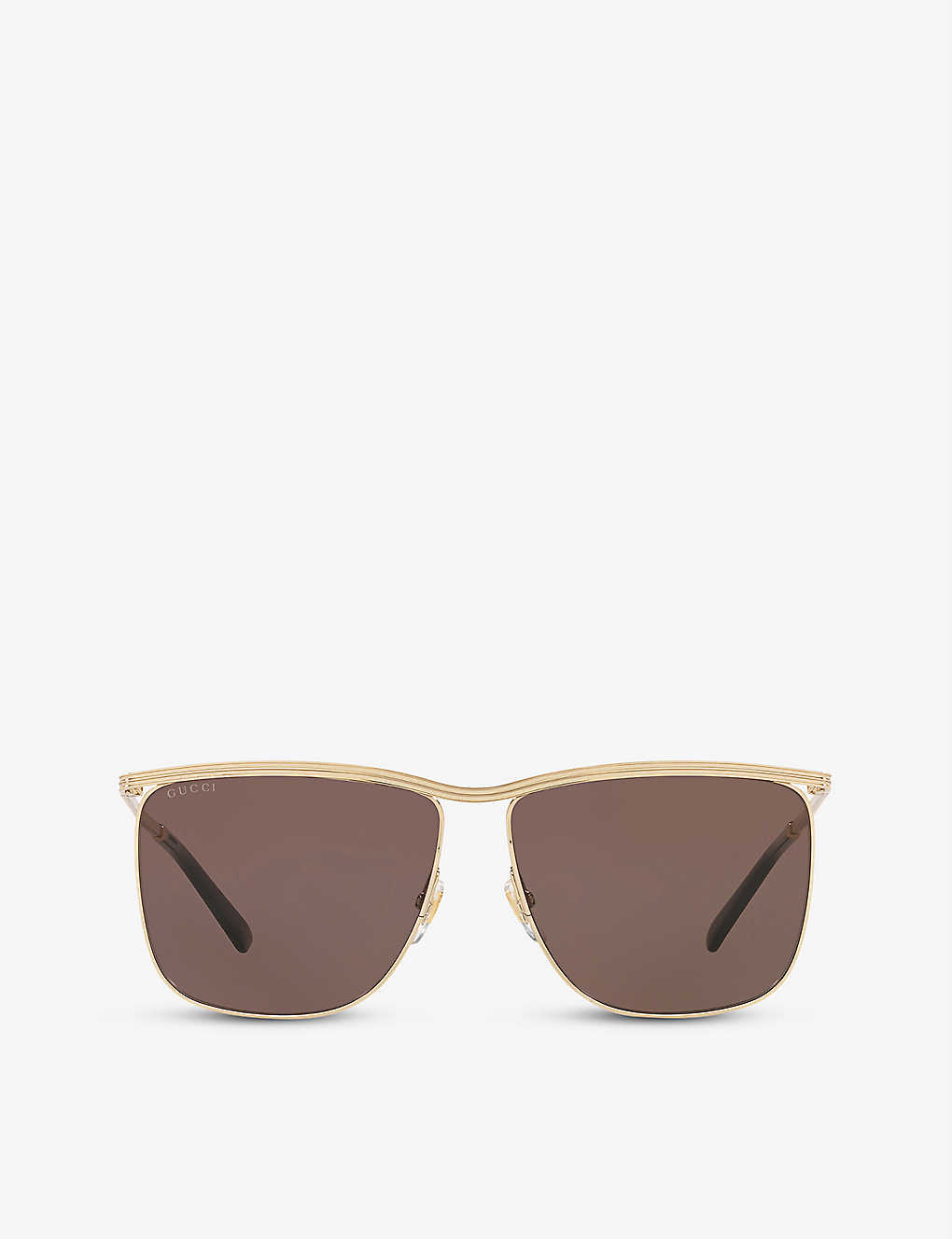 GG0821S square-frame metal sunglasses(9217626)