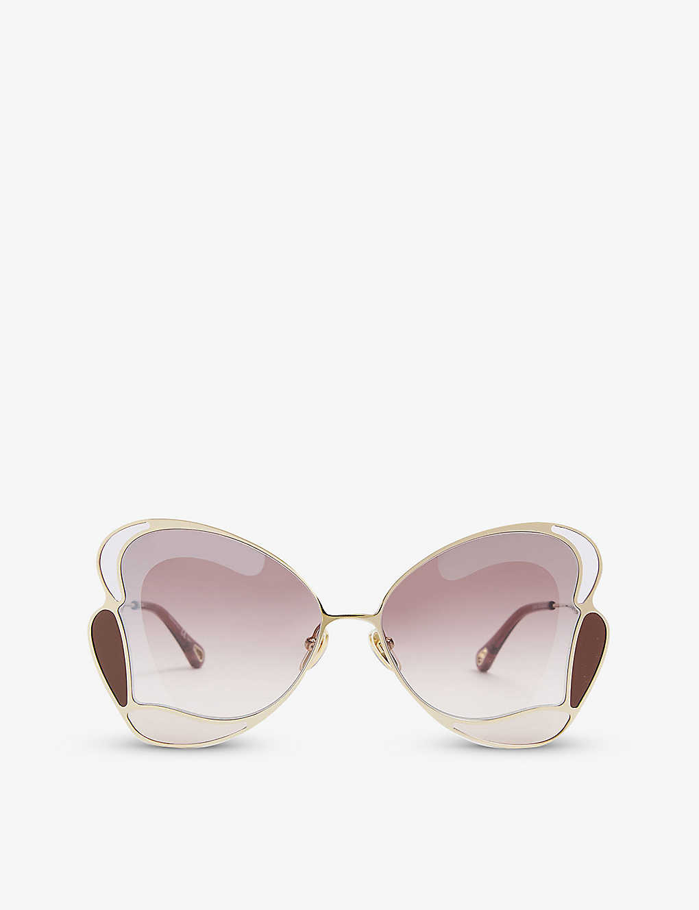 CH0048S Gemma butterfly-frame metal sunglasses(9182658)