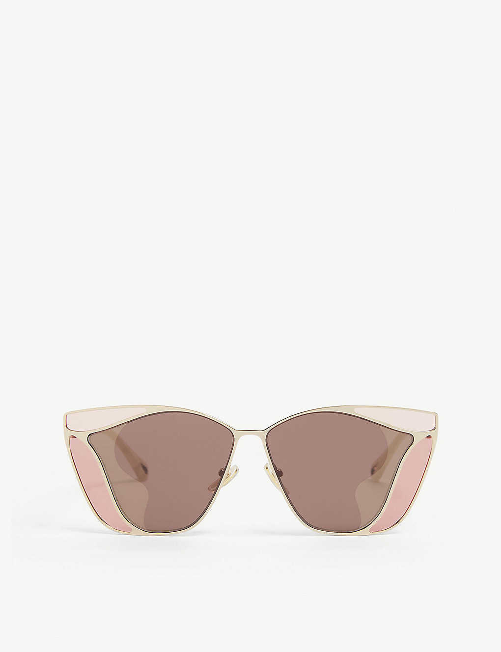 CH0049S Gemma metal and acetate square-frame sunglasses(9182664)