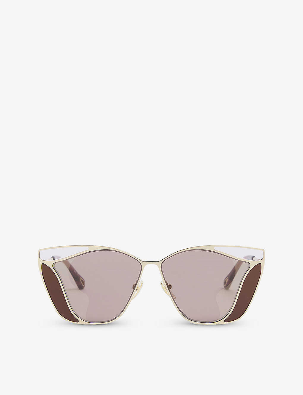 CH0049S Gemma metal and acetate square-frame sunglasses(9182666)
