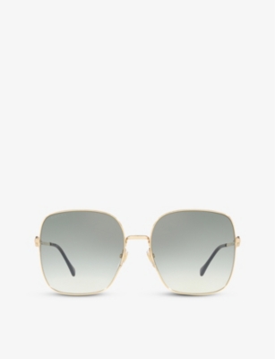 GG0879S square-frame metal sunglasses(9217670)