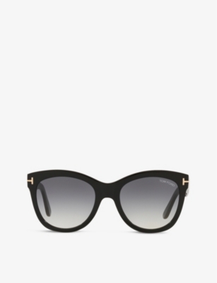 TOM FORD: FT0870 Wallace cat-eye acetate sunglasses