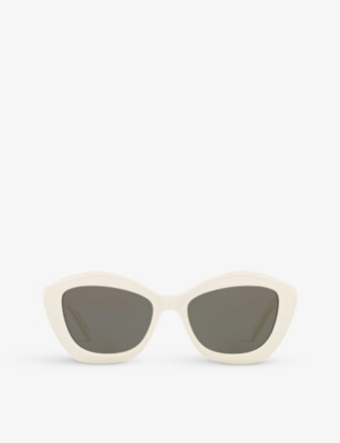 SL 423 cat-eye frame acetate sunglasses(9221472)