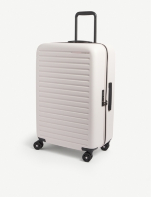 SAMSONITE: StackD Spinner hard case 4 wheel recycled-plastic cabin suitcase 68cm