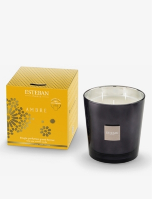 ESTEBAN: Ambre scented candle 450g