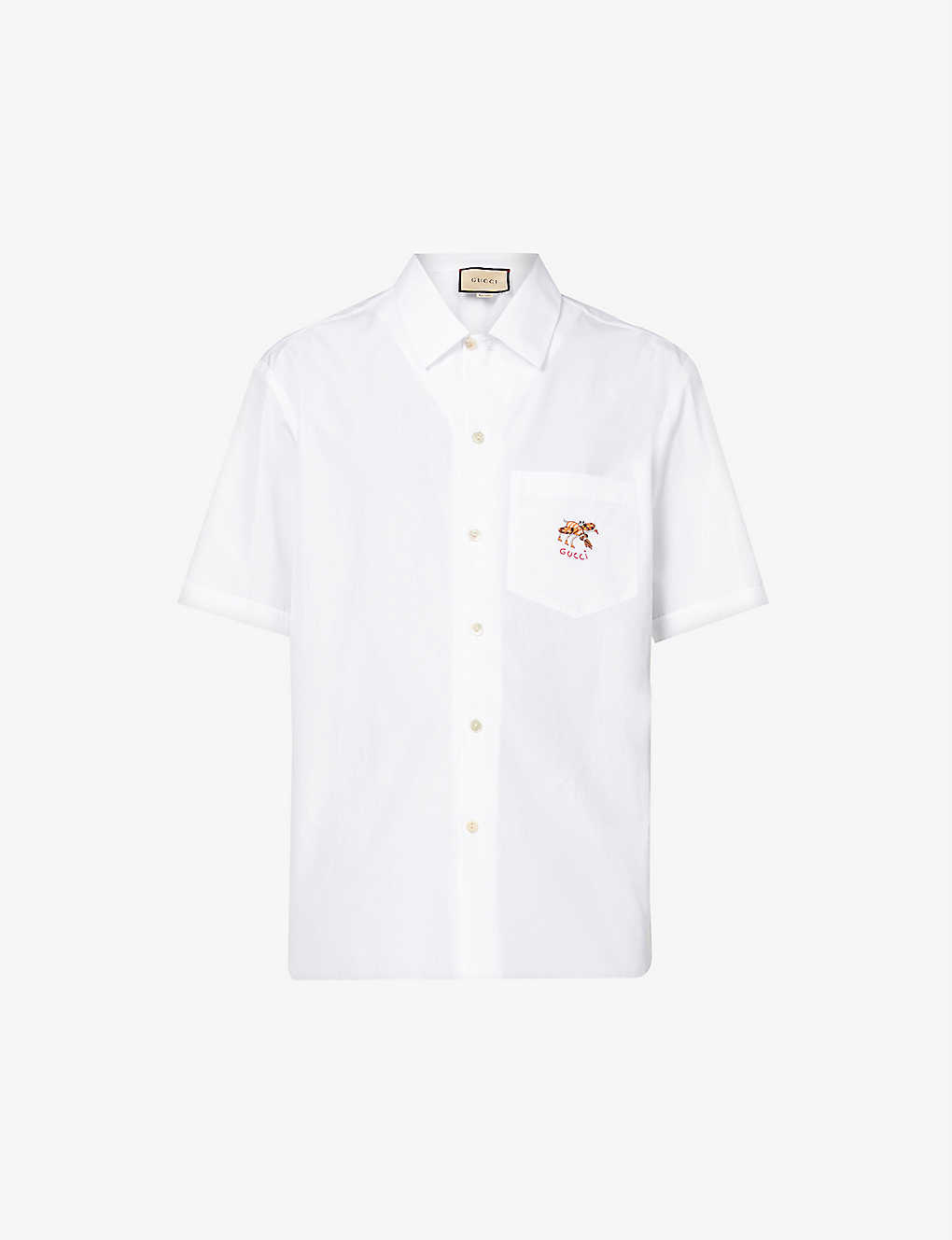 Embroidered cotton shirt(9292214)