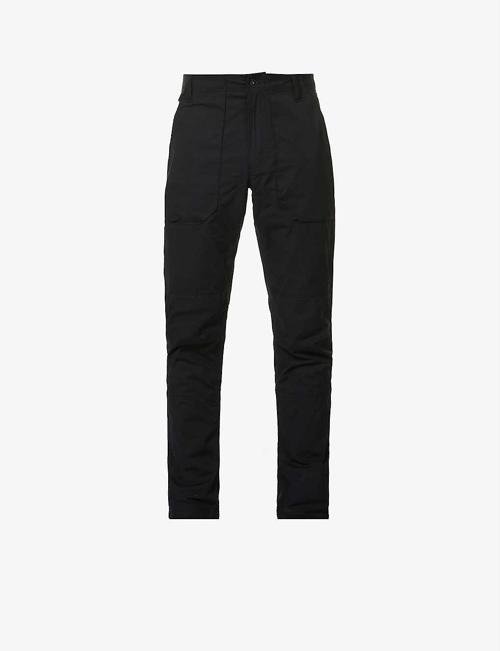 Cobble Creek tapered cotton-blend trousers(9335883)