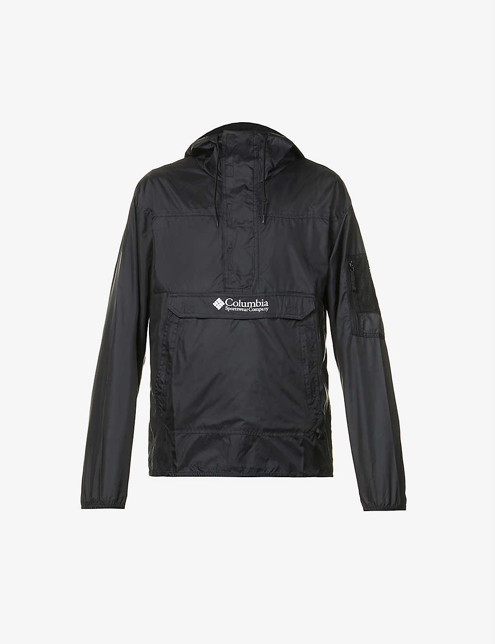 Challenger mesh-pocket shell hooded jacket(9335945)