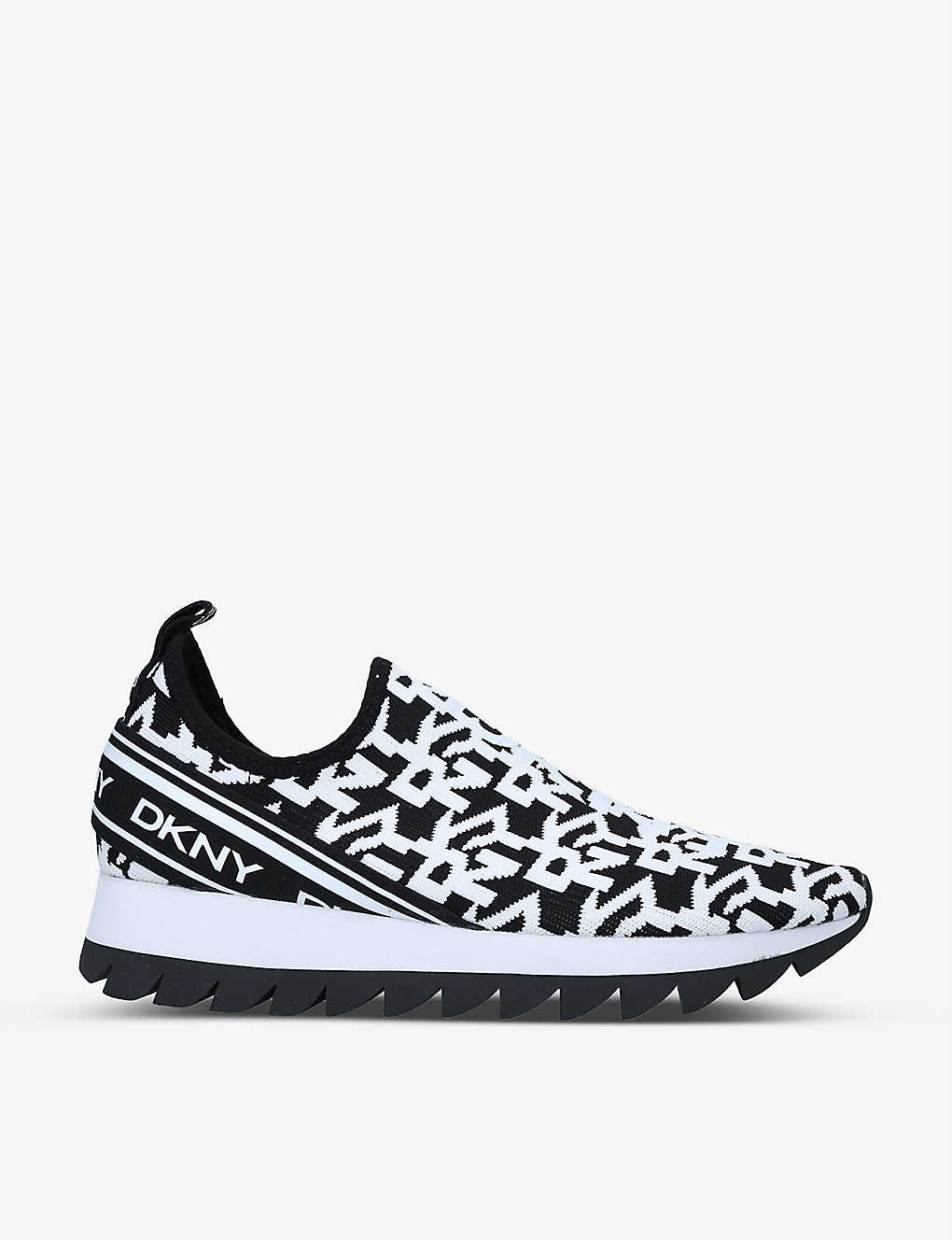 Abbi logo-print woven low-top trainers(9302625)