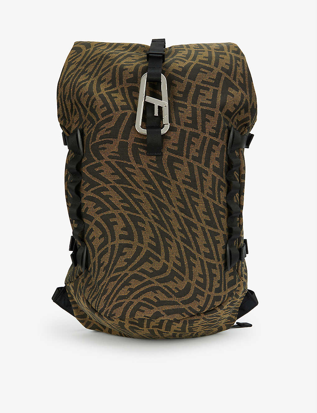 Ferrino logo-print jacquard backpack(9271056)