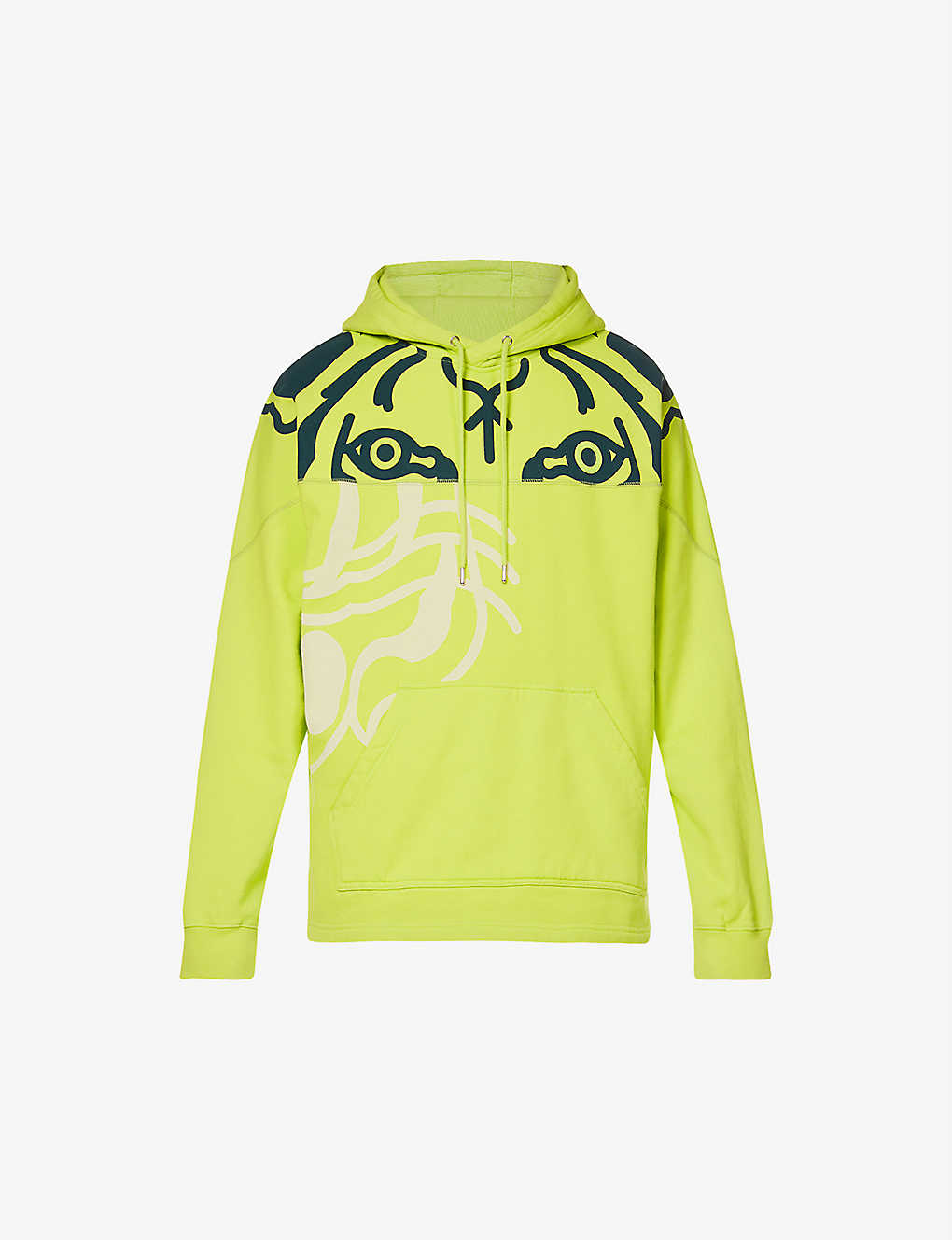 K-tiger logo-print cotton-jersey hoody(9331891)