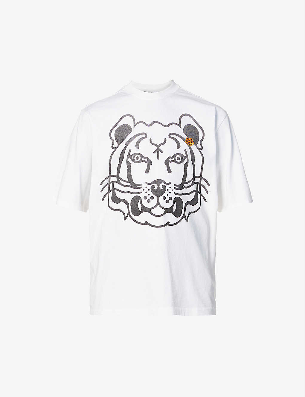 Tiger oversized-fit cotton-jersey T-shirt(9264246)