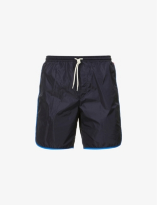 GG-pattern drawstring-waistband swim shorts(9386437)