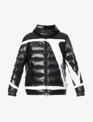 Logo-print quilted shell-down jacket(9360354)
