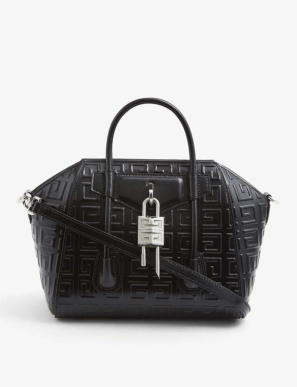 Antigona Mini 4G-embossed leather tote bag(9303444)