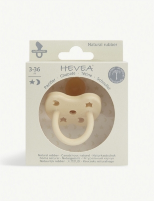 HEVEA: Seamless orthodontic natural rubber pacifier