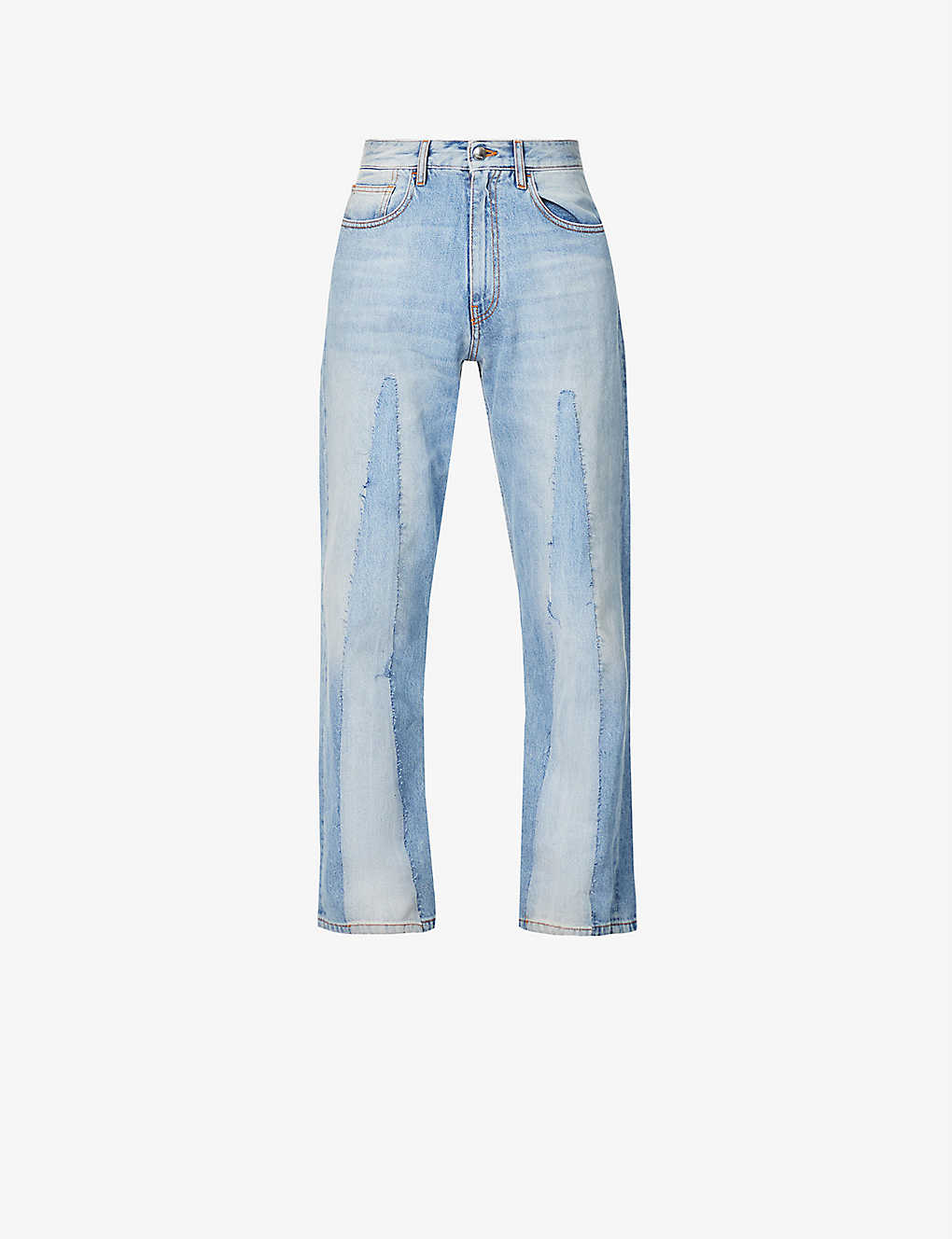Faded straight jeans(9370036)