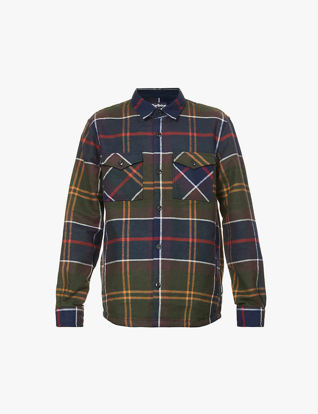 Cannich checked cotton overshirt(9403095)